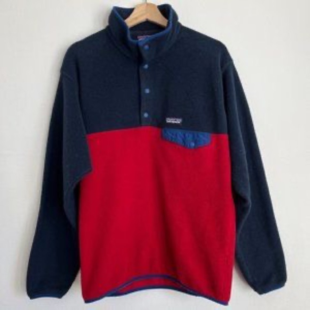 Patagonia synchilla snap-T fleece pullover